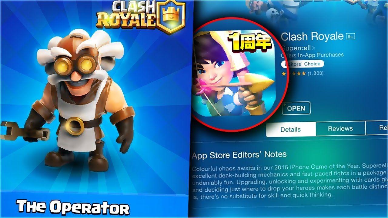Clash Royale App Logo - NEW OPERATOR & MORE CARDS and LEAKED APP ICON?! Clash Royale