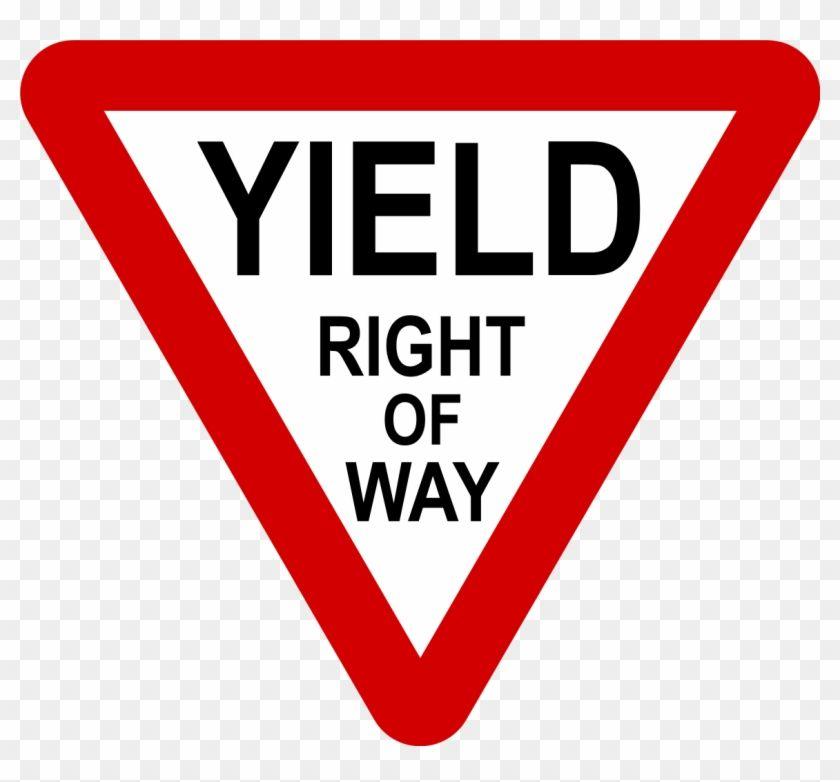 United Road Logo - Yield Sign Right Of Way Stop Sign Traffic Sign United - Road Signs ...