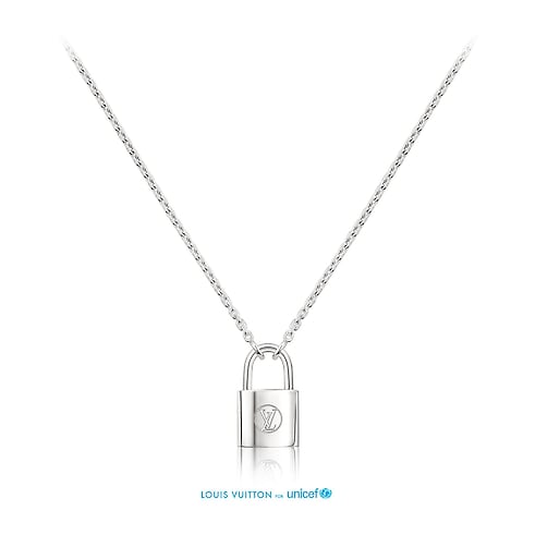 Pendant Louis Vuitton Logo - Silver Lockit pendant, sterling silver & TIMEPIECES