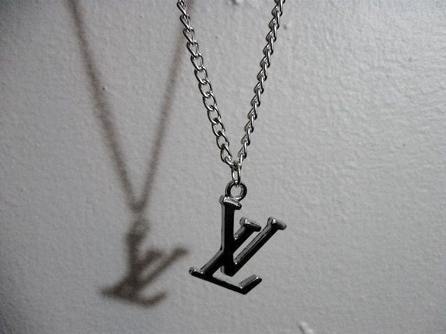 Pendant Louis Vuitton Logo - Louis Vuitton Logo Necklace by HipsterxCharms on Etsy, $12.00 ...