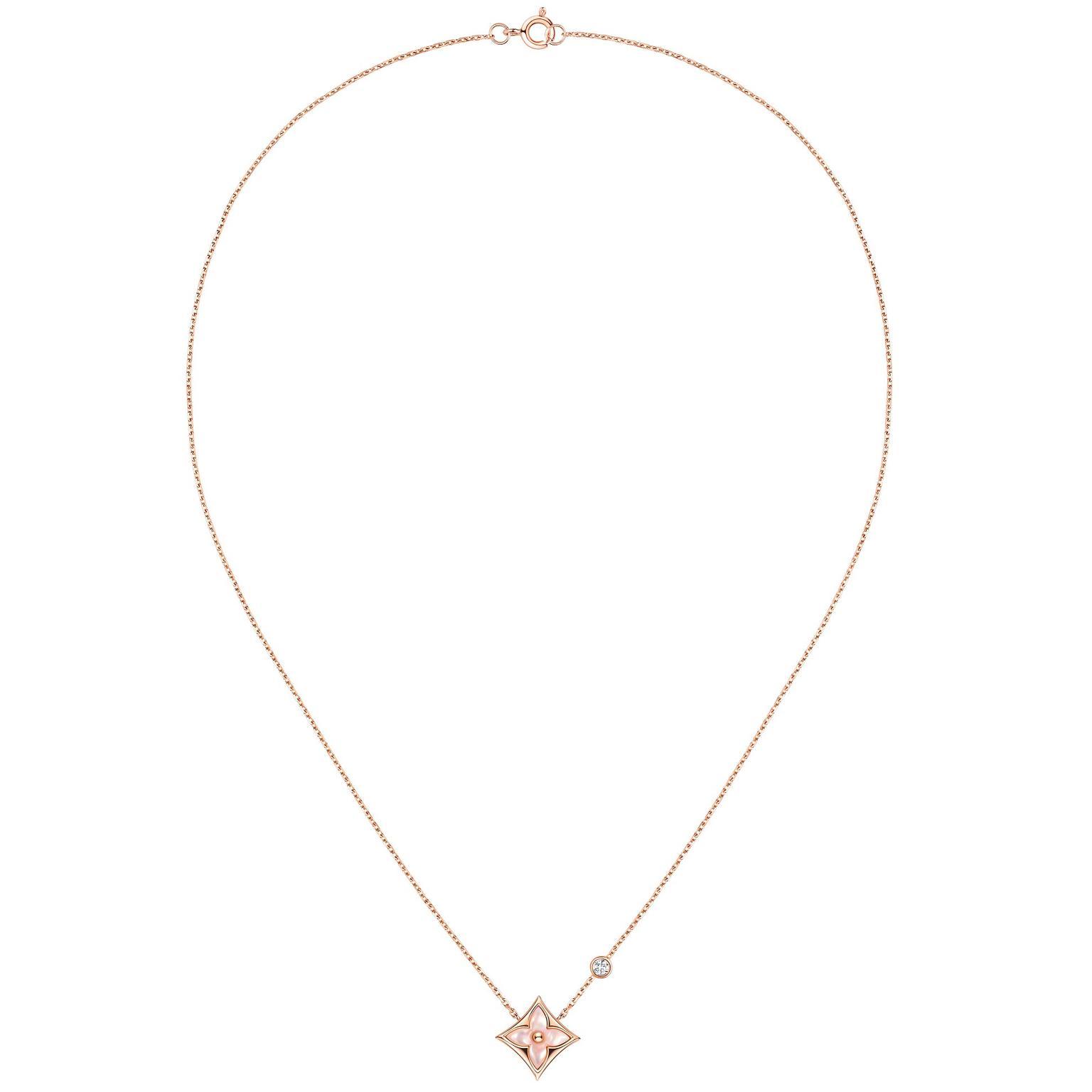 Pendant Louis Vuitton Logo - Color Blossom BB Star necklace. Louis Vuitton. The Jewellery Editor