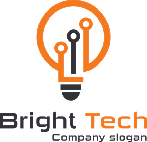 Light Bulb Logo - orange light bulb Logo Vector (.EPS) Free Download