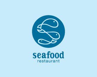 Seafood Restaurant Logo - SEAFOOD restaurant Designed