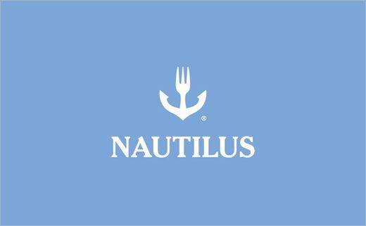 Seafood Restaurant Logo - Nautilus Tavern Cafe Seafood Restaurant Logo Design Branding