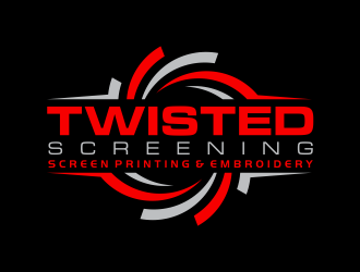 Twisted Logo - Twisted Screening logo design - 48HoursLogo.com