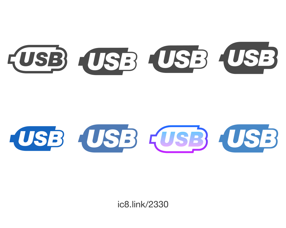 USB Logo - USB Icon - free download, PNG and vector