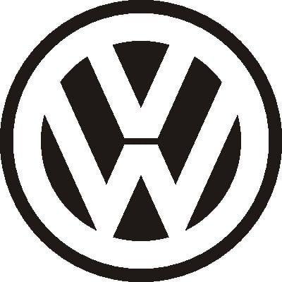 Vintage Volkswagen Logo - Vintage VW Volkswagen Logo | Automotive Logos Trademarks ...