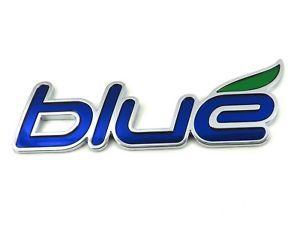 Blue Wing Logo - Genuine New HYUNDAI BLUE WING BADGE Fender Side Emblem Sonata 2010 ...