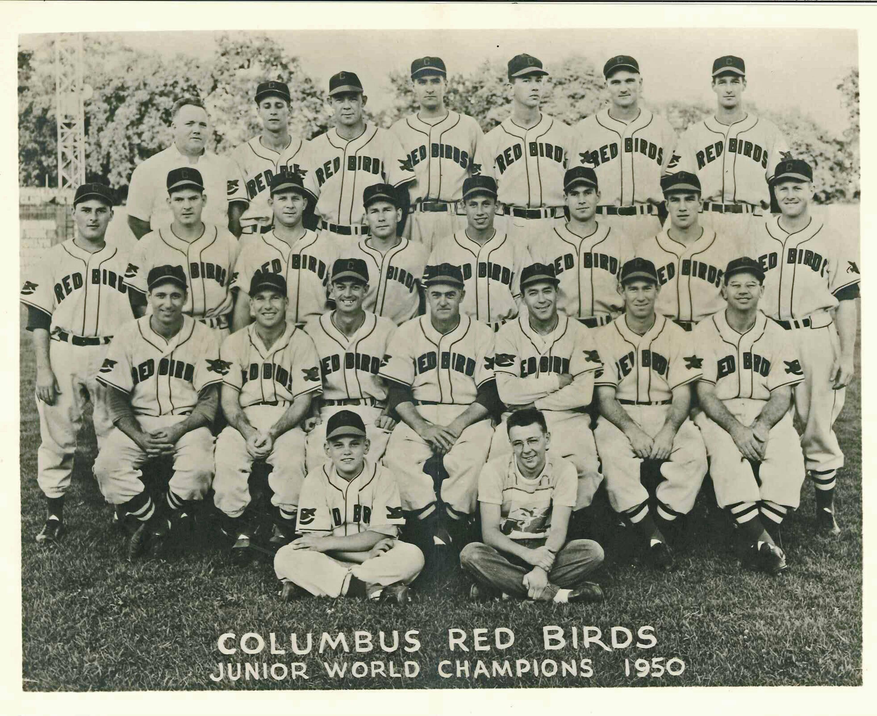 Columbus Red Birds Logo - 1950 Columbus Redbirds | The Pecan Park Eagle
