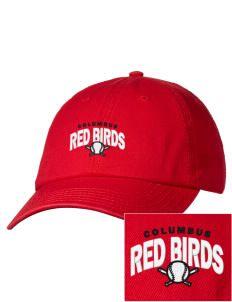 Columbus Red Birds Logo - Columbus Red Birds Baseball Hats - Adjustable Caps