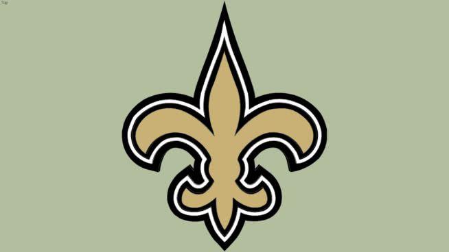 Saints Logo - New Orleans Saints logo | 3D Warehouse