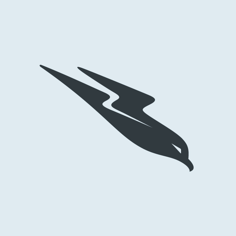 Fast Bird Logo - Peregrine falcon Logos