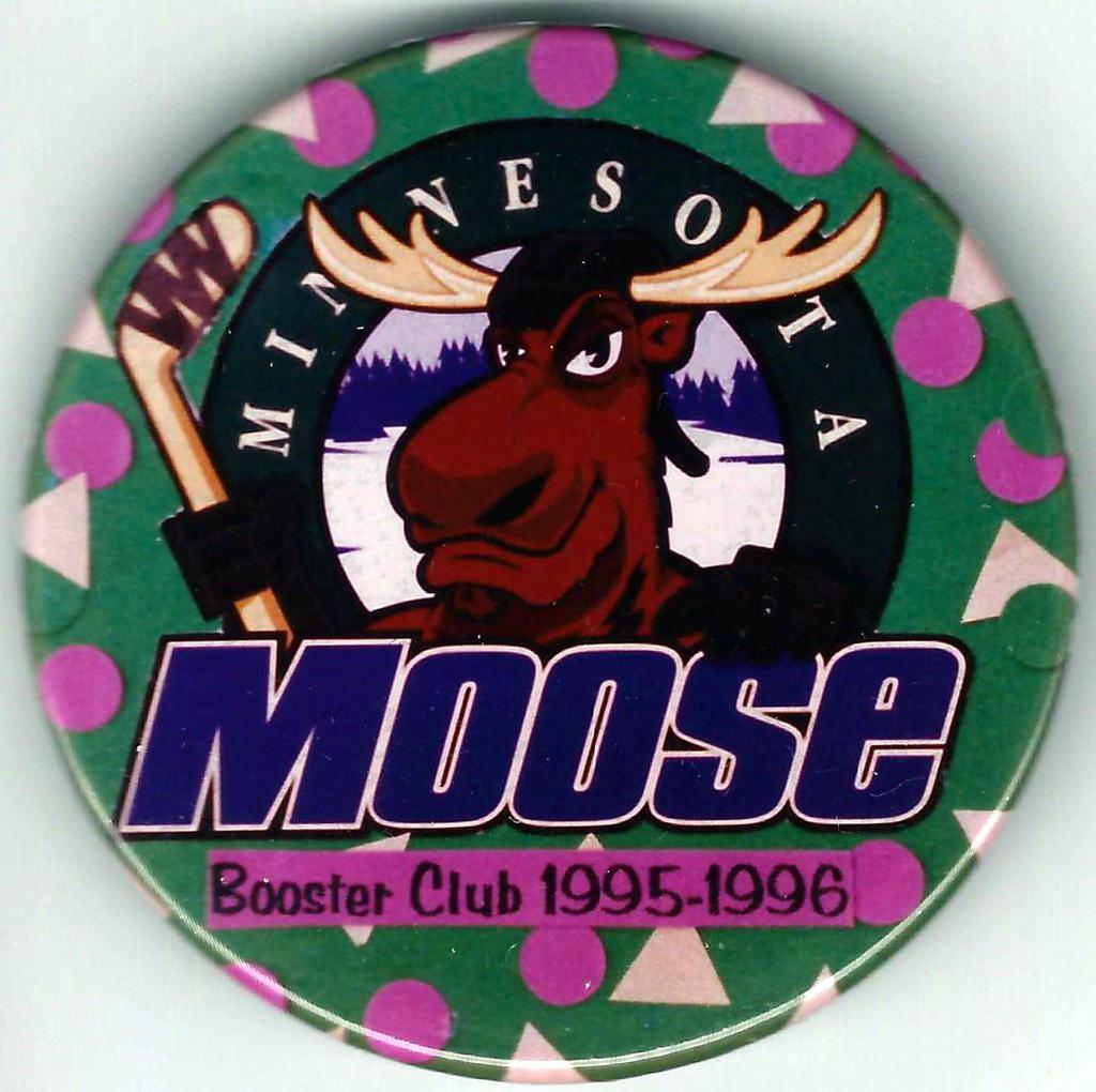 Minnesota Moose Logo - Minnesota Moose (1994 1996)