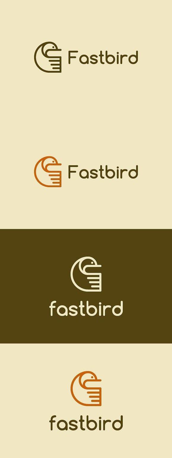 Fast Bird Logo - Fast Bird Logo | Animal | Pinterest | Bird logos, Birds and Logos