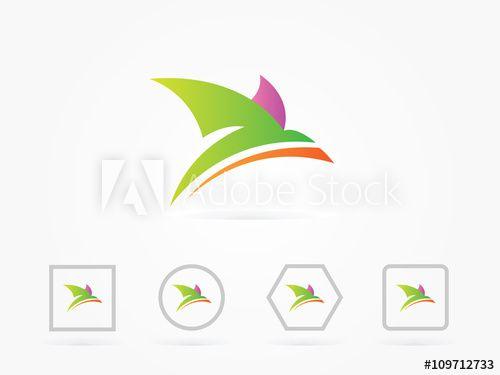 Fast Bird Logo - Fast Flying Bird Logo - Buy this stock vector and explore similar ...