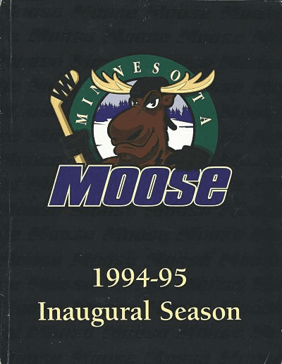 Minnesota Moose Logo - Minnesota Moose, International Hockey League