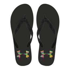 Cool Under Armour Logo - Cool Under Armour Logo Flip Flops Sandals | eBay