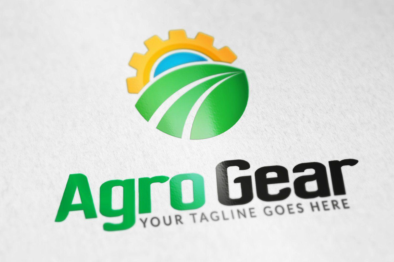 Agro Logo - Agro Gear logo Logo Templates Creative Market