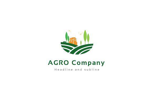 Agro Logo - Agro company logo. by anton.akhmatov on @creativemarket | Logo ...