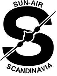 Sun Airline Logo - Sun Air Of Scandinavia Logo. (DANISH). DANISH & ESTONIAN AIRLINES