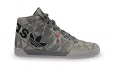 Gray Camo Adidas Logo - Adidas Mens - Hardcourt HI Big Logo Weave - Grey Camo - UK 11.5 ...