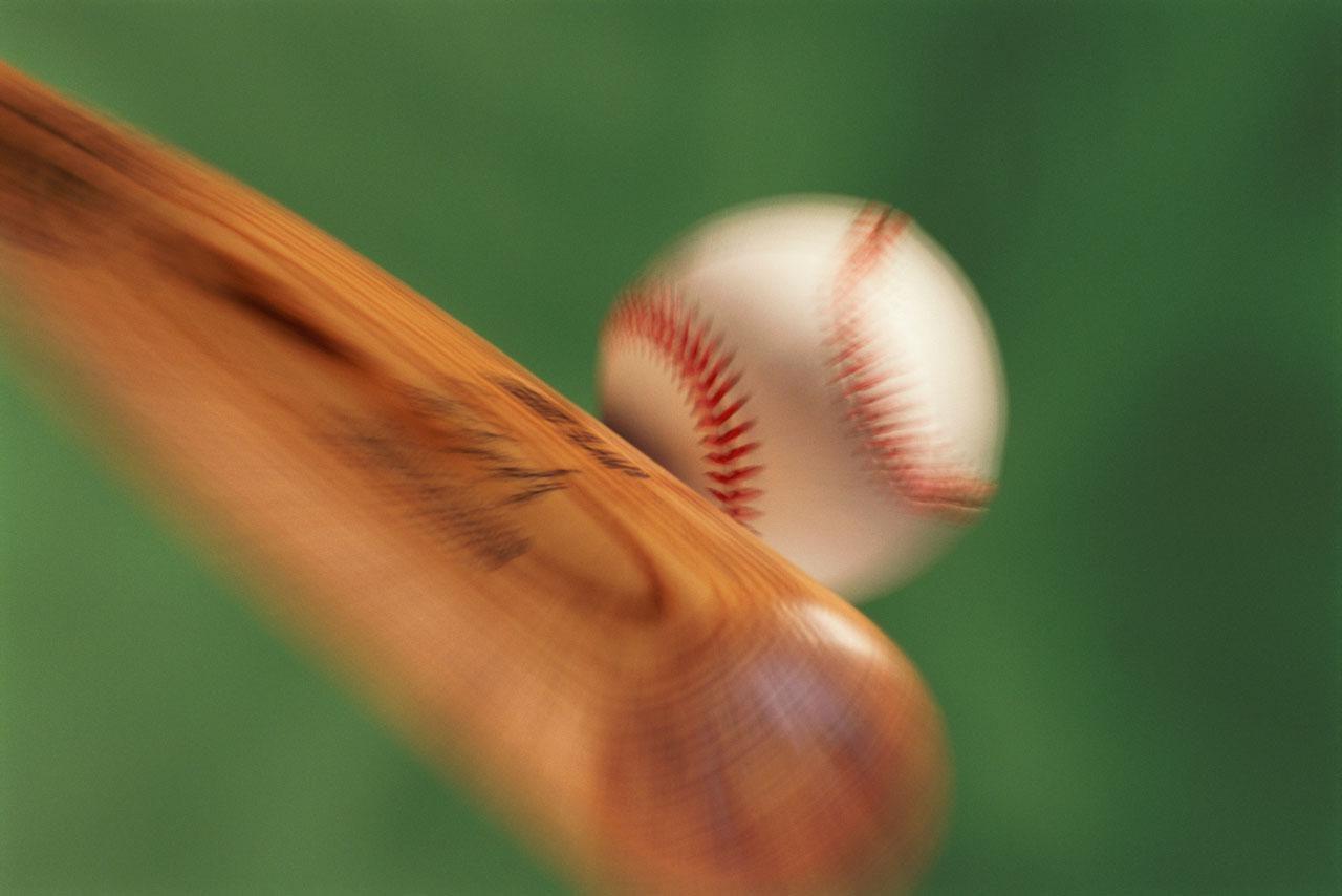 Bat Hitting Ball Logo - Step By Step: Basic Hitting To Hit A Baseball