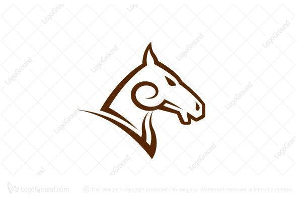 Modern Face Logo - Exclusive Logo 59568, Horse Face Logo | Invitations!!!!! | Logos ...