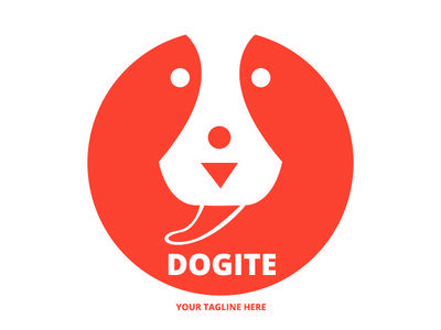 Modern Face Logo - Dog Face Vector Logo Template by PCMShaper | Dribbble | Dribbble