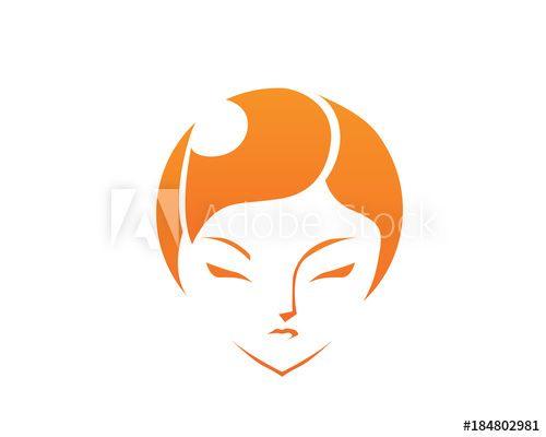 Modern Face Logo - Modern Flaming Human Face Logo Illustration - Buy this stock vector ...