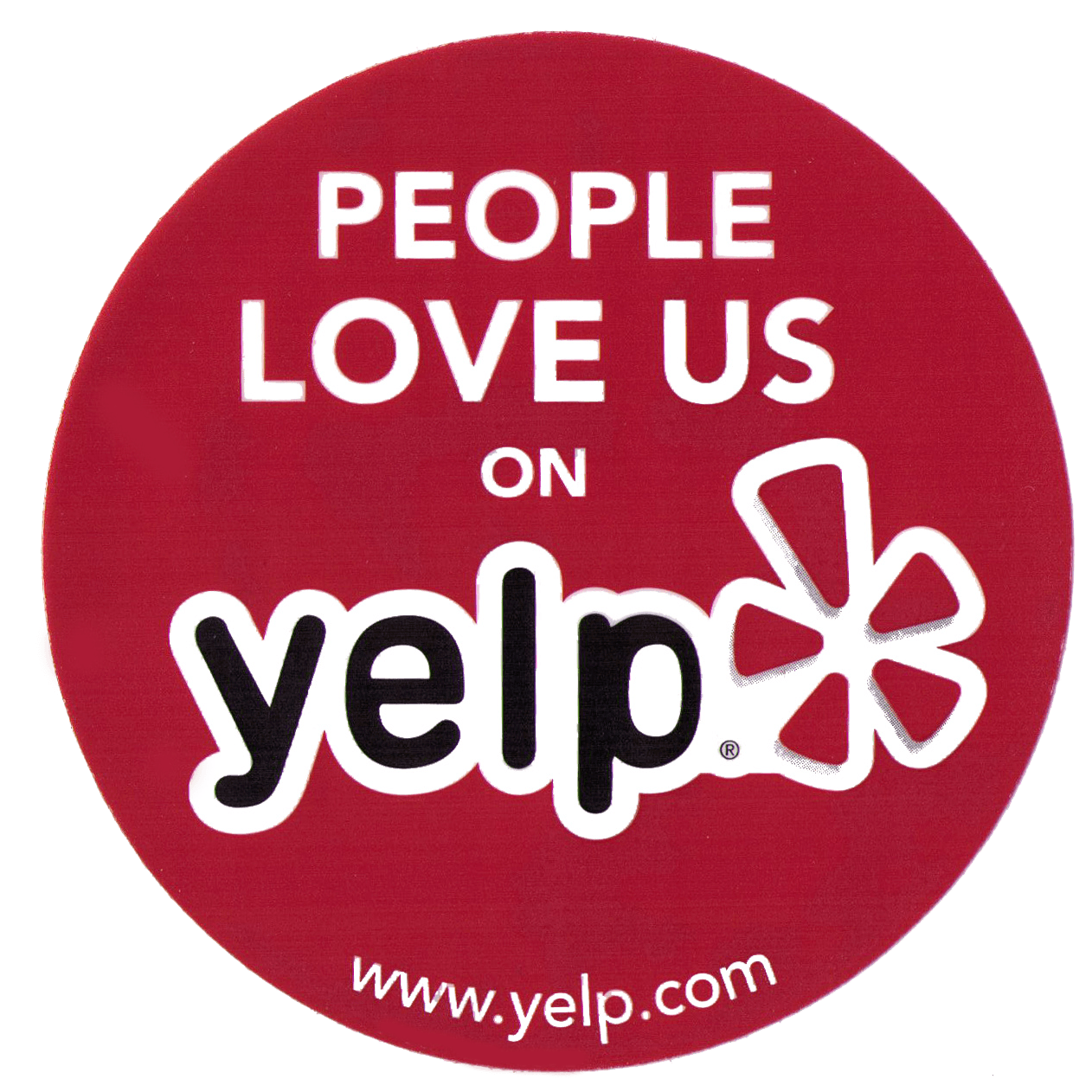 People Love Us On Yelp Logo - People Love Us On Yelp - All Natural Pest Elimination