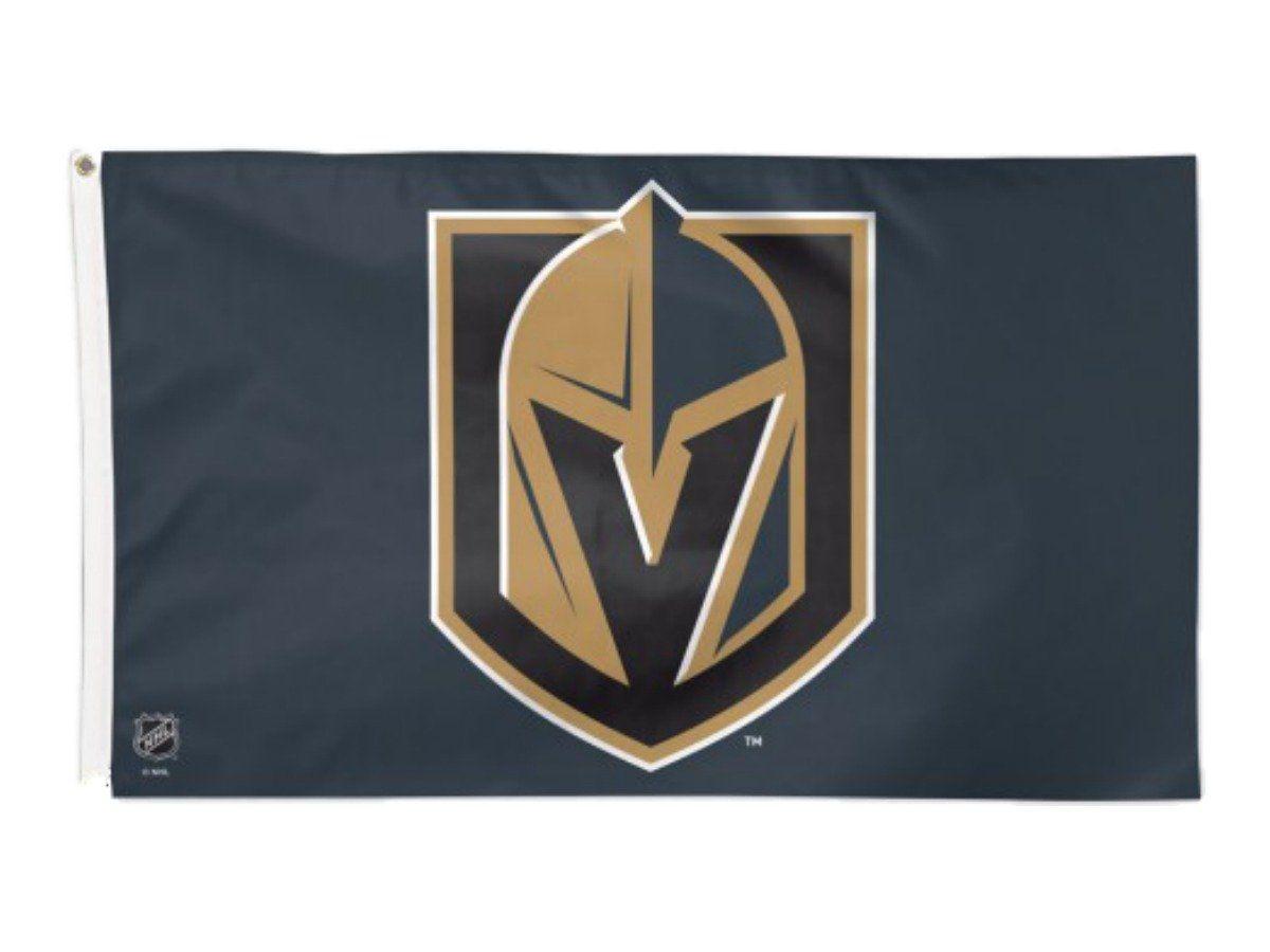 Las Vegas Golden Knights Logo - Amazon.com : HFP Las Vegas Golden Knights 3x5 NHL Flag Black Logo ...