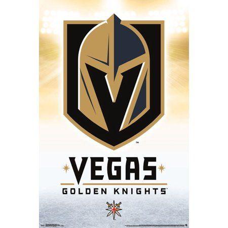 Las Vegas Golden Knights Logo - Vegas Golden Knights - Logo Poster Print - Walmart.com