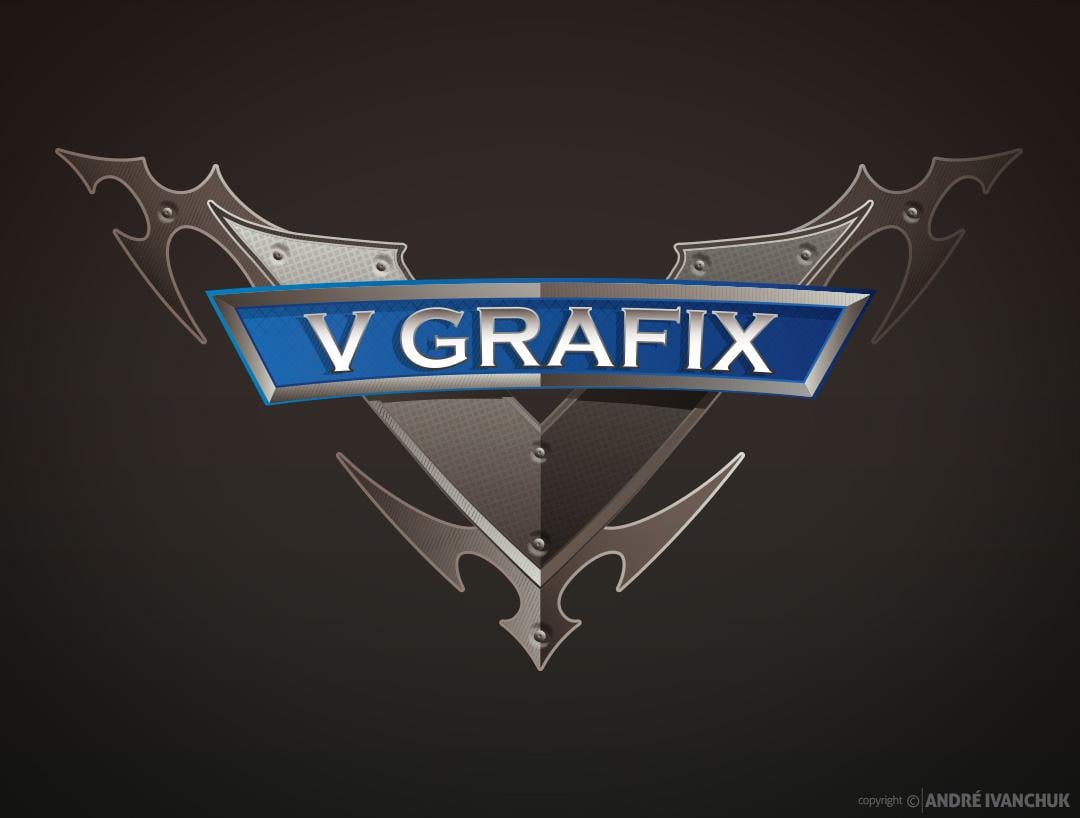 Grafix Logo - v grafix logo design