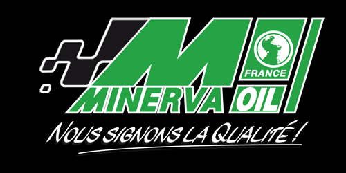 Minerva Oil Company Logo - Huile moto et produits d'entretien Minerva
