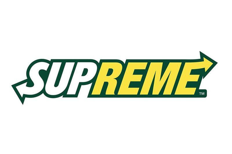 Supreme Collab Logo - Recognizable Fashion Logos Get Reimagined