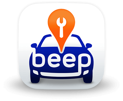 Automotive Repairs Logo - Beep Auto Service Finder App | Book Car Repairs Online