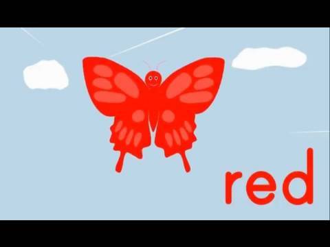 4 Color Butterfly Logo - The Butterfly Colors Song - YouTube