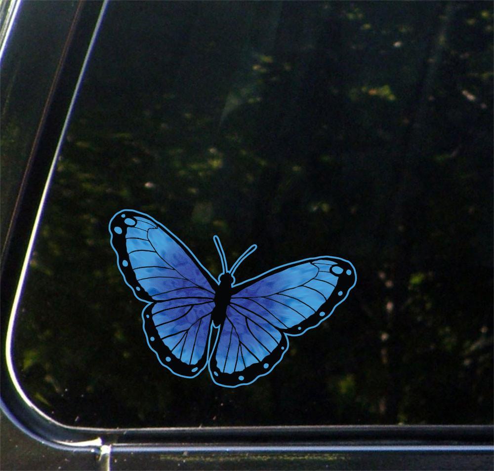4 Color Butterfly Logo - The Decal Store.com - by Yadda-Yadda Design Co. - CLR:CAR - Color ...