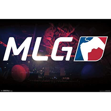 Amazon Gaming Logo - Trends Intl. Major League Gaming Logo Poster, 24 Inch