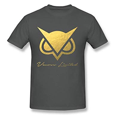 Amazon Gaming Logo - Edwina Erin Men's Houdini Vanoss Gaming Logo Black T Shirt XXXX