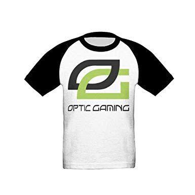 Amazon Gaming Logo - Annda Boys Optic Gaming Logo Baseball T Shirts 3 Toddler Black