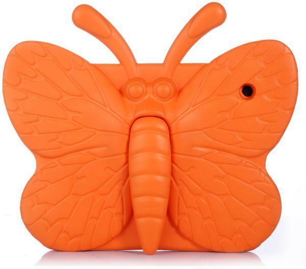 4 Color Butterfly Logo - Orange color Butterfly Style Kids Thick Foam EVA Handle Kickstand