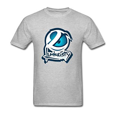 Amazon Gaming Logo - Bless Vanish Men's ESL Csgo Luminosity Gaming Logo T Shirt S: Amazon ...