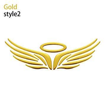 Yellow and Silver Car Logo - Amazon.com: Wall of Dragon 1PC Gold Silver Red Optional for Car ...
