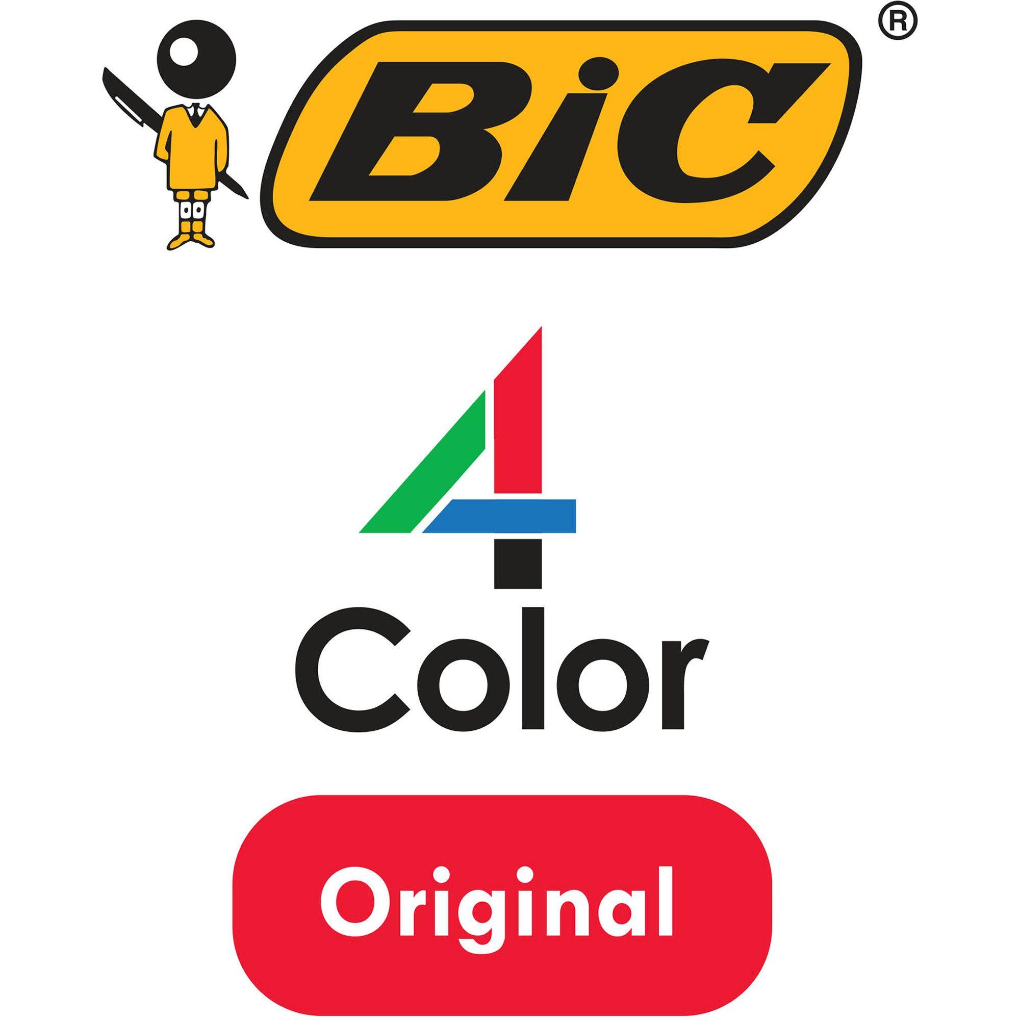 4 Color Logo - BIC 4 Color Retractable Pen