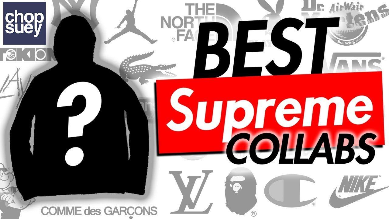 Supreme Collab Logo - BEST SUPREME COLLABORATIONS OF ALL TIME!!!