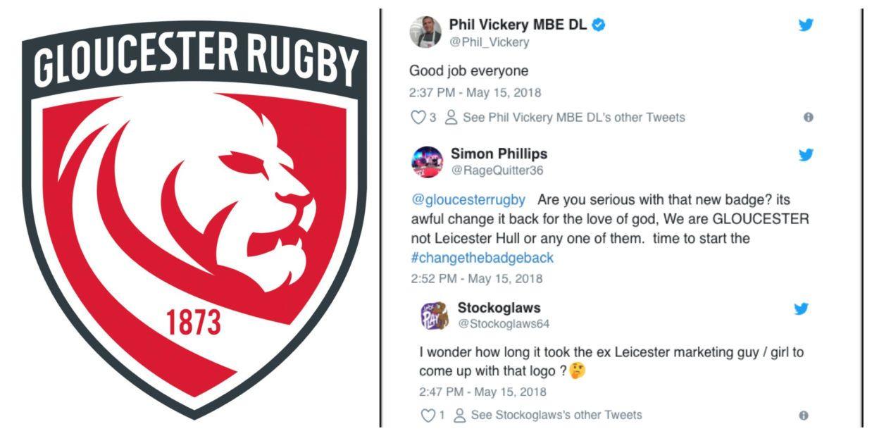 Girls Back to Back Logo - Everyone is saying the same thing about Gloucester's new logo | Ruck