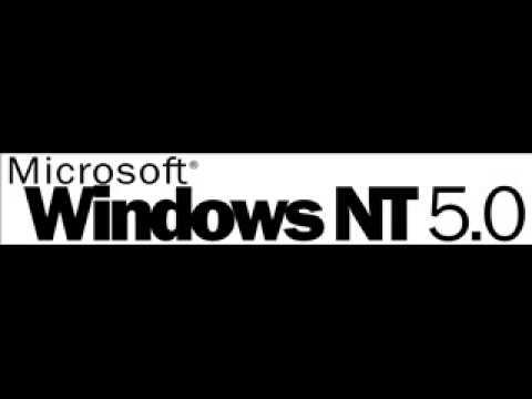 Windows 5.0 Logo - Microsoft Windows NT 5.0 Logoff Shutdown Sound 1997 B Present