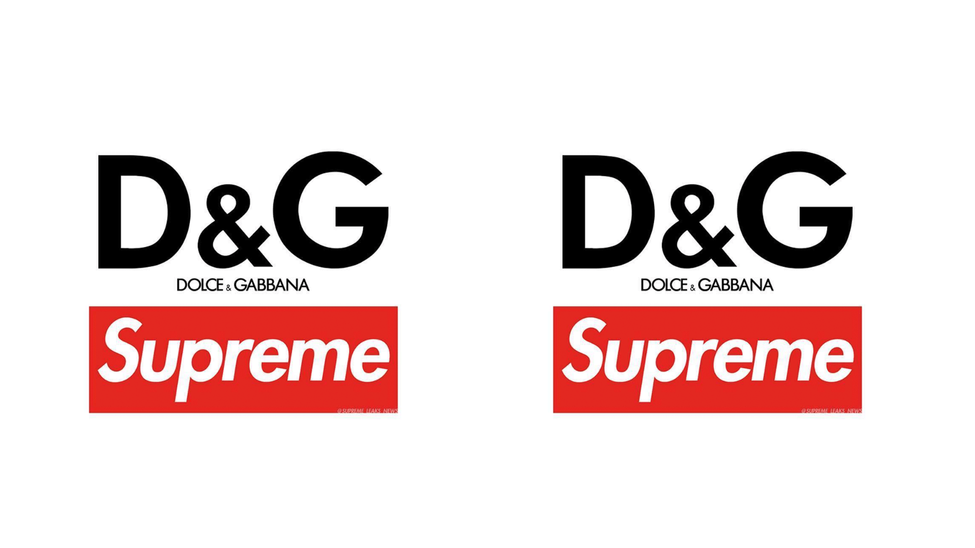 Supreme Collab Logo - Supreme's next collaboration might be with Dolce and Gabbana