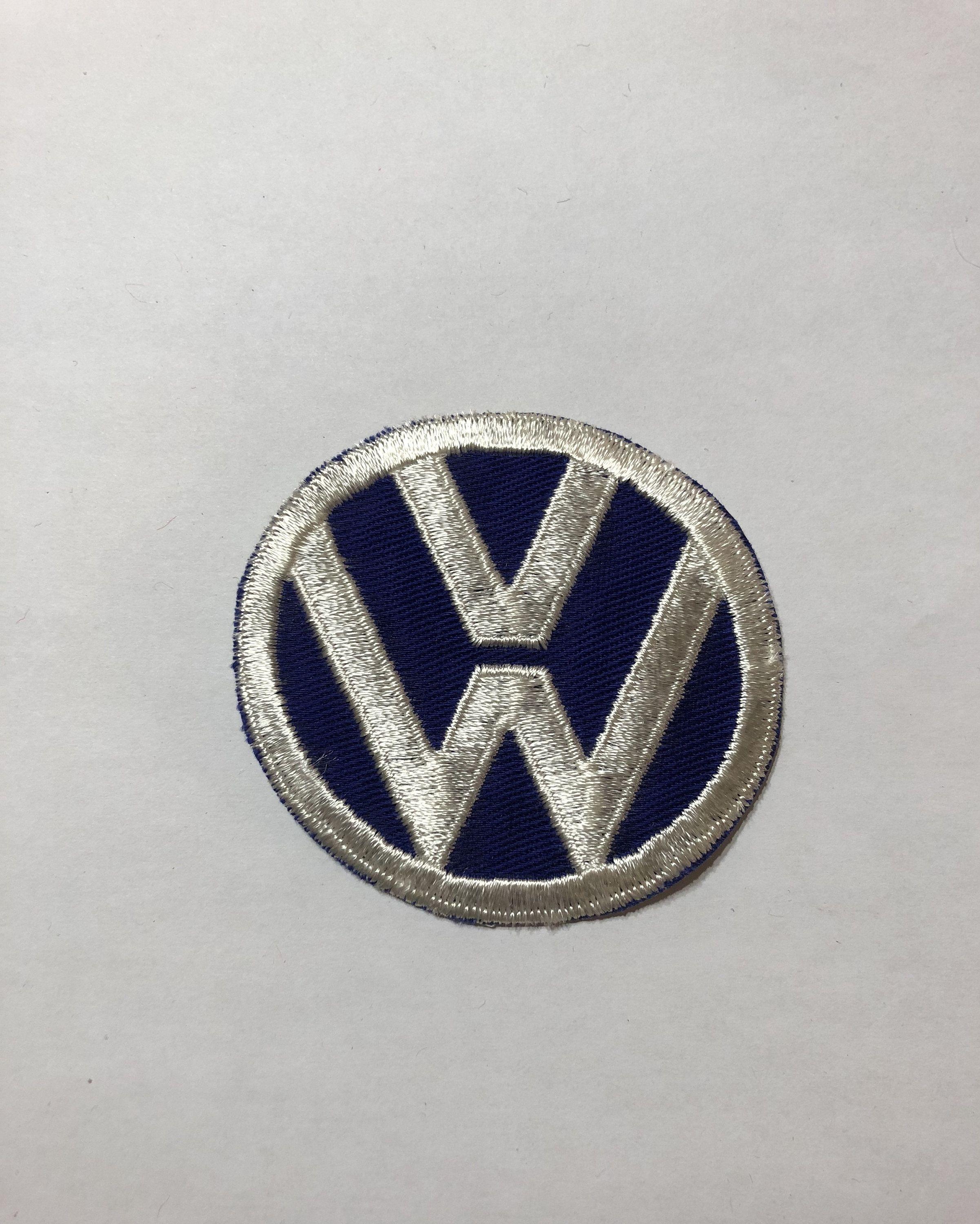 Vintage VW Logo - VINTAGE VOLKSWAGEN VW Logo Patch Mint NoS ExC L@@K